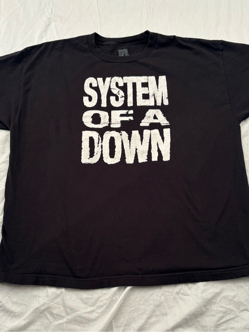 System of a Down Men's XXL Sick New World Black Graphic Band Tee